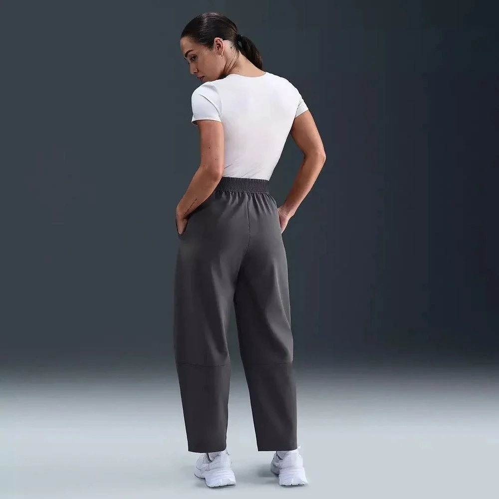 $115 Nike Women's Size S 24.7 Perfect Stretch High-Waisted Barrel-Leg Pants - Picture 2 of 6